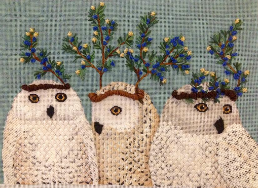 festive owls
